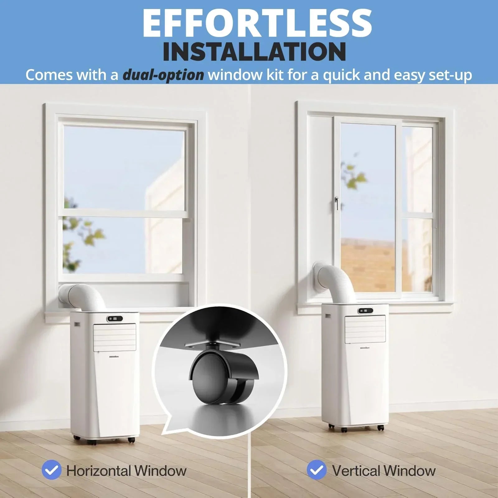 Senelux Portable Air Conditioner with WiFi & Remote Control