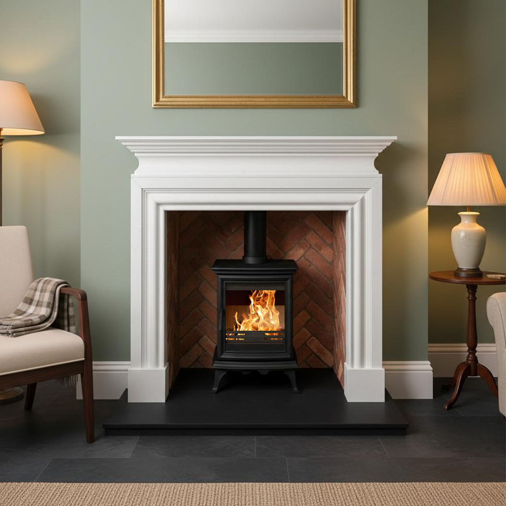 Mazona Bedford 5kW Stove, Multifuel, Woodburning, Freestanding, Eco Design Approved, Defra Approved - photo 2
