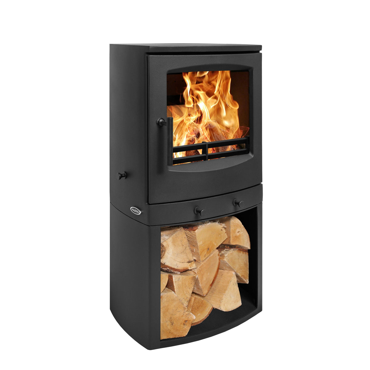 Mazona Eco Crewe 5kW Stove, Multifuel, Woodburning, Log Store, Freestanding, Eco Design Approved, Defra Approved - photo 2
