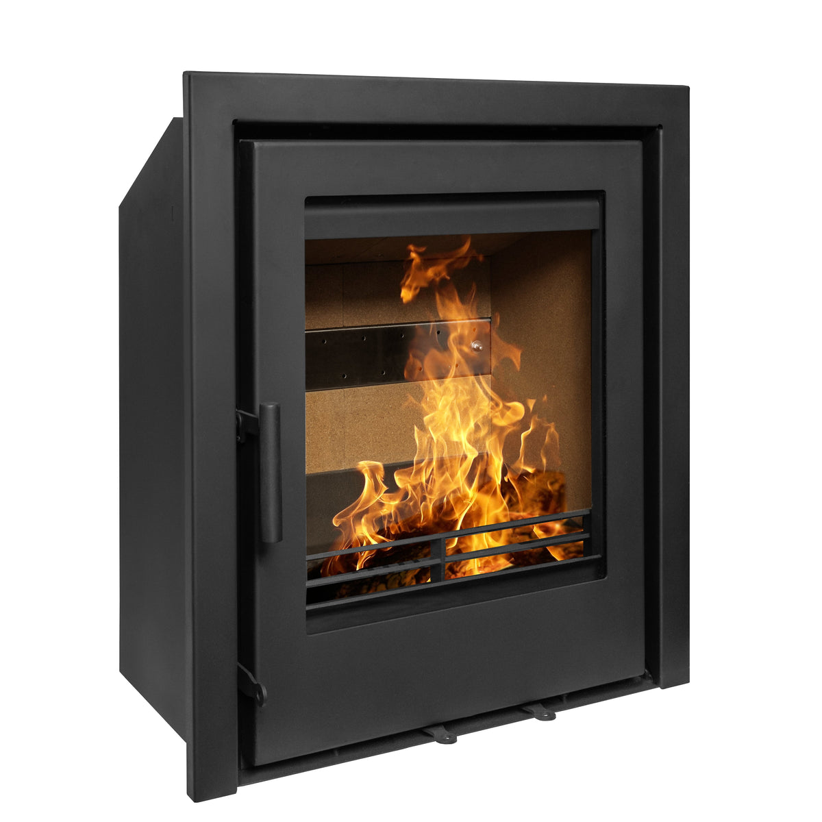 Mazona Clovelly 400 5kW Steel 3 Sided Trim Stove, Multifuel, Woodburning, Cassette, Inset, Eco Design Approved, Defra Approved - photo 5