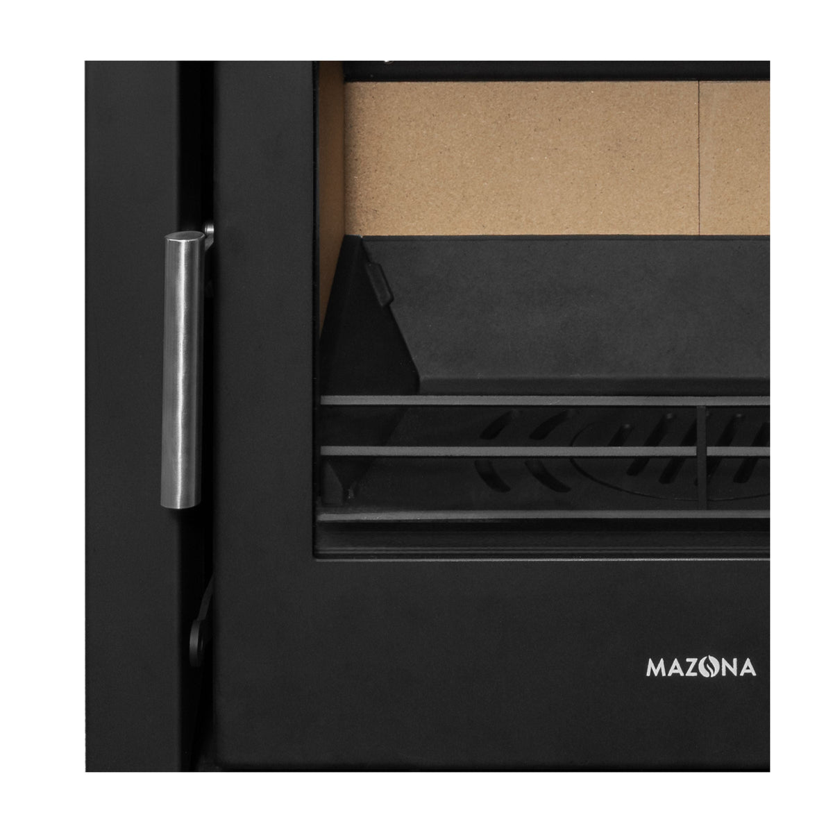 Mazona Clovelly 550 6kW Steel 4 Sided Trim Stove, Multifuel, Woodburning, Cassette, Inset, Eco Design Approved, Defra Approved - photo 5