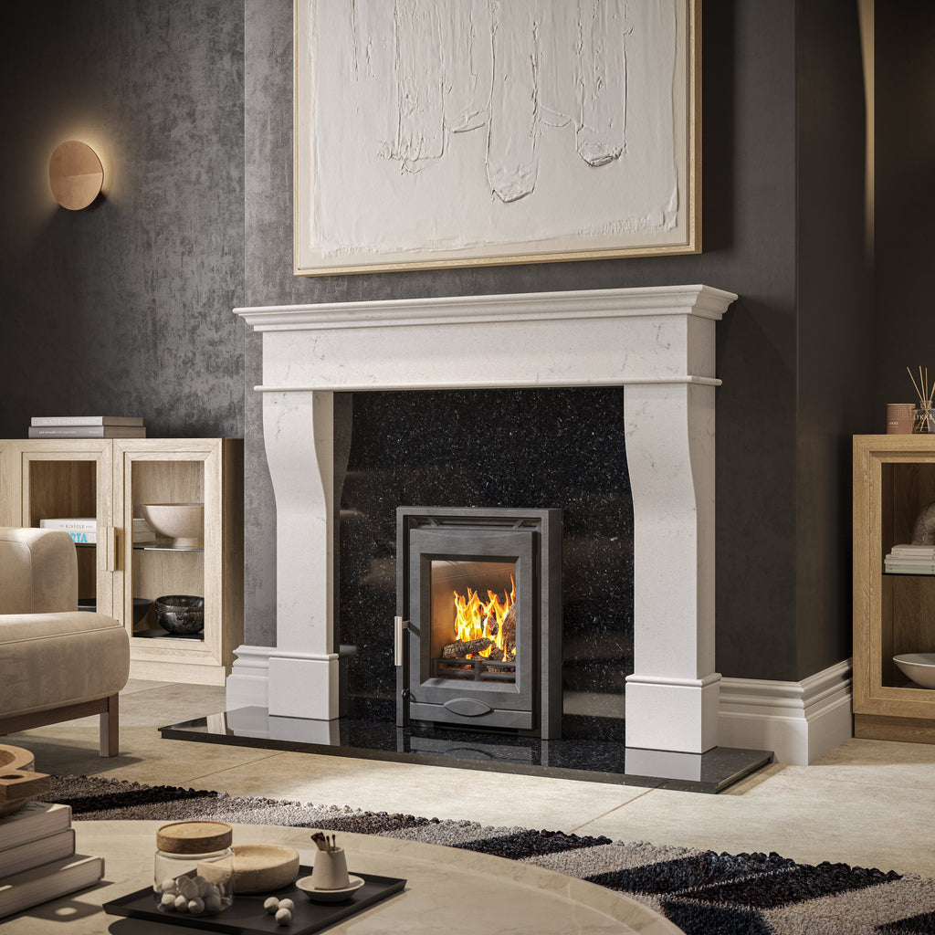 Mazona Dedham 7kW Stove, Multifuel, Woodburning, Inset, Eco Design Approved, Defra Approved - photo 4