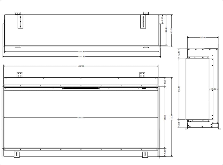 Evonic Volektra 1560 Built-In Electric Fire - image 2